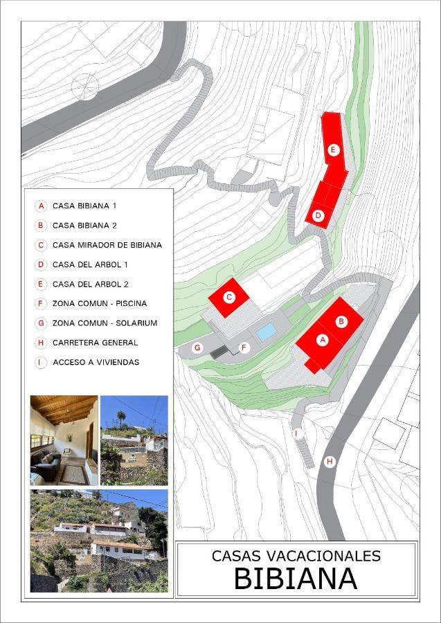 Casa El Mirador De Bibiana Villa Hermigua Eksteriør billede